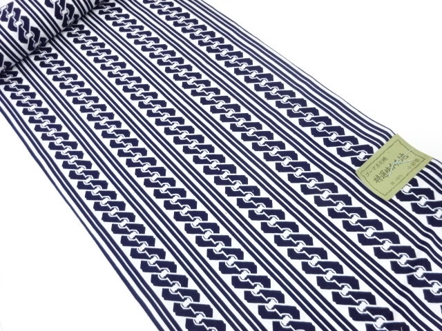 JAPANESE KIMONO / ANTIQUE BOLT FOR YUKATA / COTTON